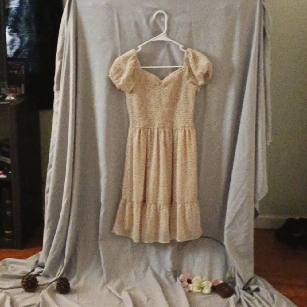 Tan Jessica Simpson Dress